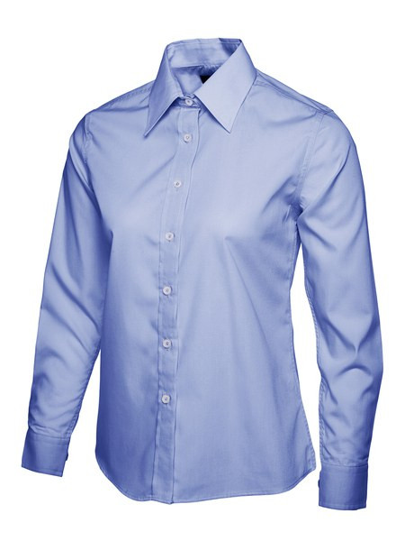 Radsow by Uneek UC711 - Women's Tailored Poplin Long Sleeve Shirt