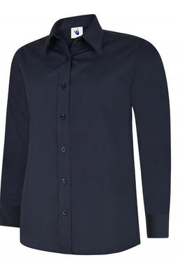 Radsow by Uneek UC711 - Womens Tailored Poplin Long Sleeve Shirt