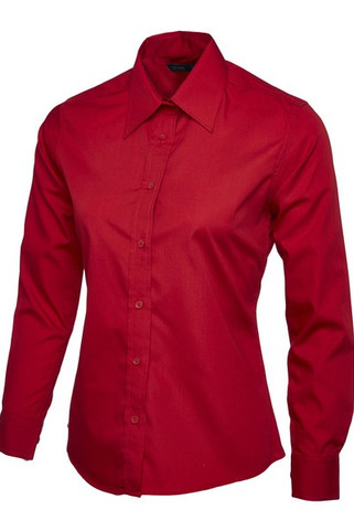 Radsow by Uneek UC711 - Womens Tailored Poplin Long Sleeve Shirt
