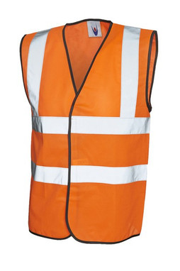Radsow by Uneek UC801 - High-Visibility Reflective Safety Vest with Stripes