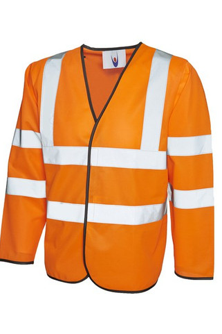 Radsow by Uneek UC802 - High Visibility Long Sleeve Safety Jacket