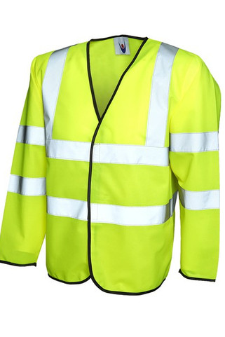 Radsow by Uneek UC802 - High Visibility Long Sleeve Safety Jacket