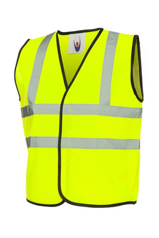 Radsow by Uneek UC806 - Childrens Hi-Viz Waist Coat