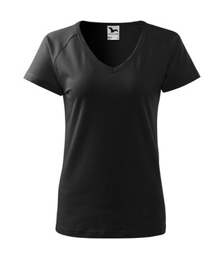 Malfini 128 - Damen Stretch V-Ausschnitt Sportshirt