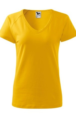 Malfini 128 - Damen Stretch V-Ausschnitt Sportshirt