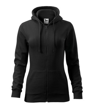 Malfini 411 - Trendy Zipper Sweatshirt Ladies