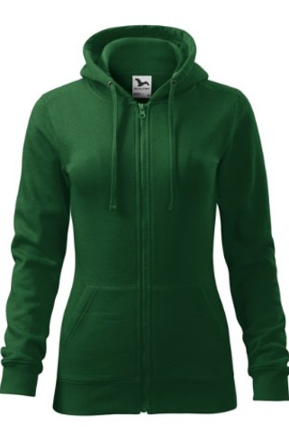 Malfini 411 - Trendy Zipper Sweatshirt Ladies