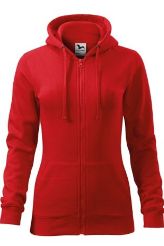 Malfini 411 - Trendy Zipper Sweatshirt Ladies