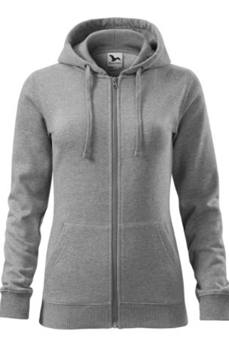 Malfini 411 - Trendy Zipper Sweatshirt Ladies
