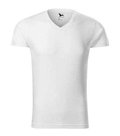 Malfini 146 - T-shirt med V-udskæring til mænd, lim-fit