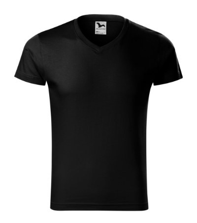 Malfini 146 - T-shirt med V-udskæring til mænd, lim-fit