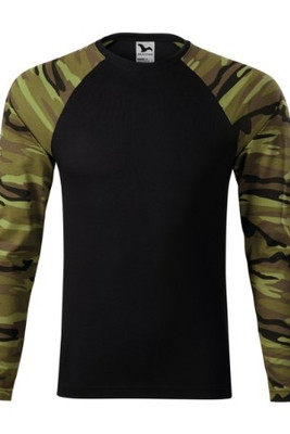 Malfini 166 - T-shirt Camouflage LS Uniseks