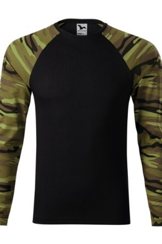 Malfini 166 - T-shirt Camouflage LS Uniseks