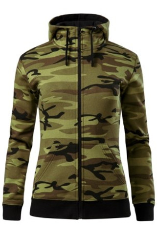Malfini C20 - Camo Zipper Sweatshirt Damen
