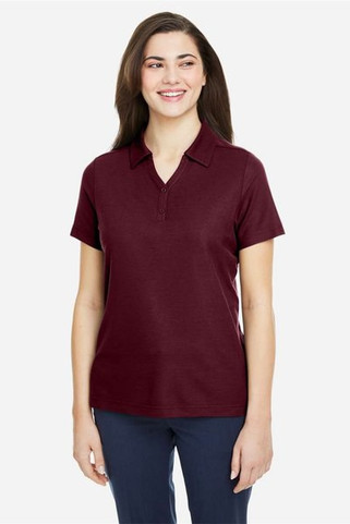 Core 365 CE112W - Ladies Fusion ChromaSoft Pique Polo