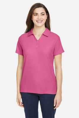 Core 365 CE112W - Ladies Fusion ChromaSoft Pique Polo