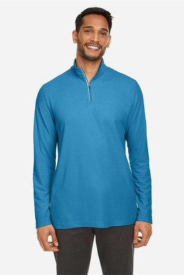 Core 365 CE405 - Polo Fusion Chromasoft Pique pour homme - Quarter-Zip
