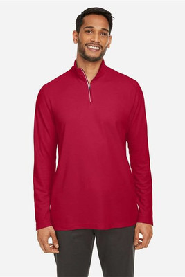 Core 365 CE405 - Polo Fusion Chromasoft Pique pour homme - Quarter-Zip