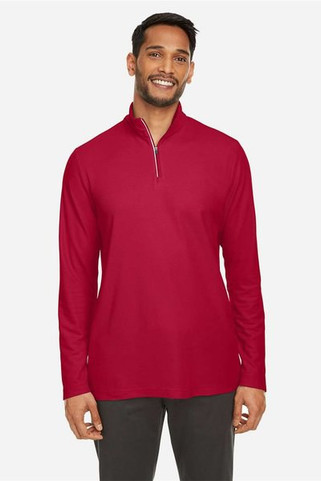 Core 365 CE405 - Mens Fusion ChromaSoft Pique Quarter-Zip