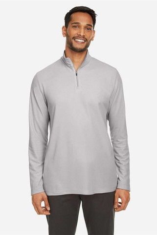 Core 365 CE405 - Polo Fusion Chromasoft Pique pour homme - Quarter-Zip