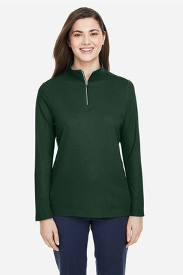 Core 365 CE405W - Polo Fusion Chromasoft Pique Quarter-Zip pour femme