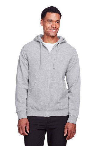 Team 365 TT95 - Mens Zone HydroSport Heavyweight Full-Zip Hooded Sweatshirt