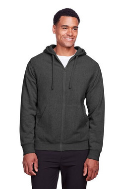 Team 365 TT95 - Chandail Hommes Zone Hydrosport Heavyweight Full-Zip Hooded