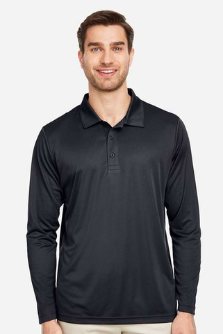 Team 365 TT51L - Mens Zone Performance Long Sleeve Polo