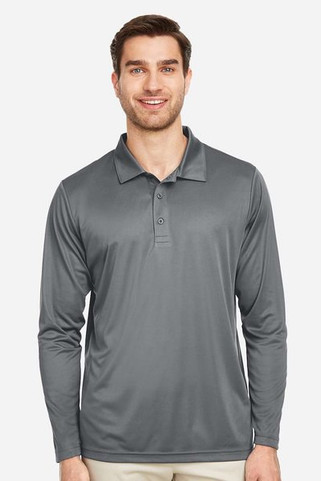 Team 365 TT51L - Mens Zone Performance Long Sleeve Polo