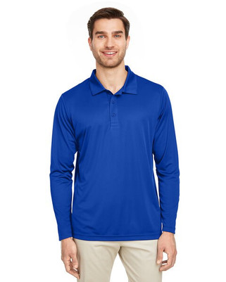 Team 365 TT51L - Mens Zone Performance Long Sleeve Polo