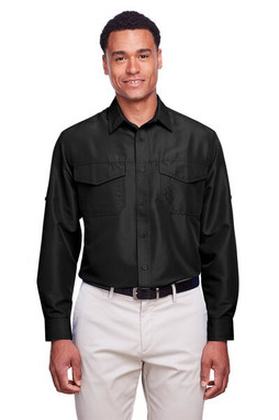 Harriton M580L - Mens Key West Long-Sleeve Performance Staff Shirt