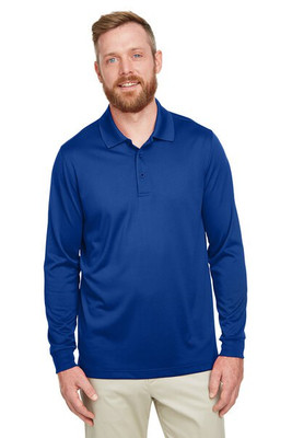 Harriton M348L - Men's Advantage Snag Protection Plus IL Long Sleeve Polo