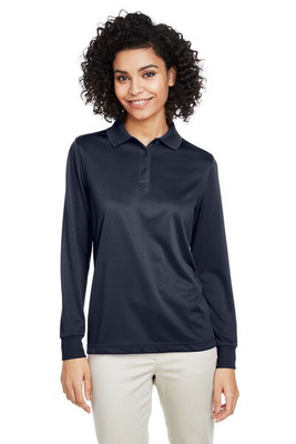 Harriton M348LW - Ladies Advantage Snag Protection Plus IL Long Sleeve Polo