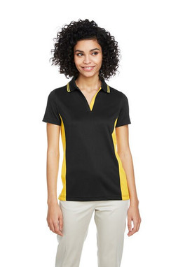 Harriton M386W - Polo Flash Snag Protection Plus Il Colorblock pour femme