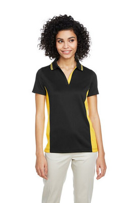 Harriton M386W - Ladies Flash Snag Protection Plus IL Colorblock Polo