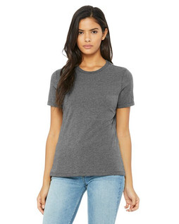 Bella+Canvas 6400CVC - Ladies Relaxed Heather CVC Short-Sleeve T-Shirt