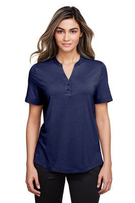 North End NE100W - Ladies Jaq Snap-Up Stretch Performance Polo