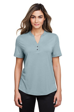 North End NE100W - Ladies Jaq Snap-Up Stretch Performance Polo