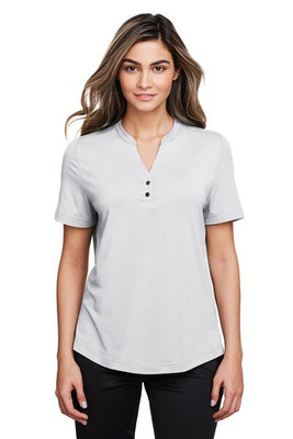 North End NE100W - Ladies Jaq Snap-Up Stretch Performance Polo