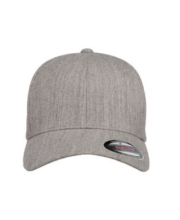 Flexfit FF6477 - Premium Wool Blend Structured Fitted Cap with Permacurv Visor