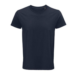 T-shirt Broderie Bleu Helvetica Homme - 2531678-bleu00