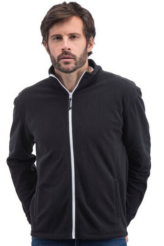 Black & Match BM700 - Grizzly Mens Fleece Zipper Sweatshirt by BLACK&MATCH