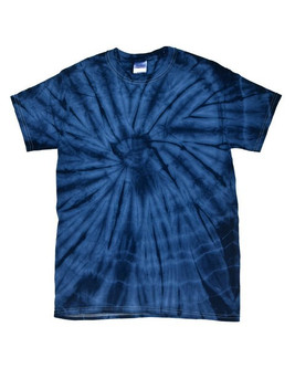 Tie-Dye CD101 - Adult 5.4 oz., 100% Cotton Spider Tie Dye T-shirt