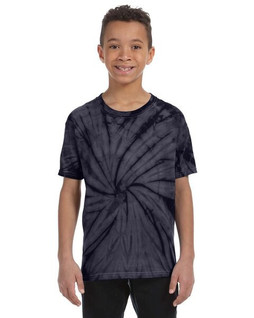 Tie-Dye CD101Y - Youth 5.4 oz., 100% Cotton Spider Tie-Dyed T-Shirt