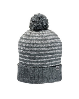 Top Of The World TW5001 - Stylish Two-Tone Pom Knit Cap for Adults