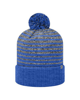 Top Of The World TW5001 - Gorro de Punto con Pompon a Rayas para Adultos