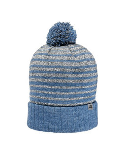 Top Of The World TW5001 - Stylish Two-Tone Pom Knit Cap for Adults