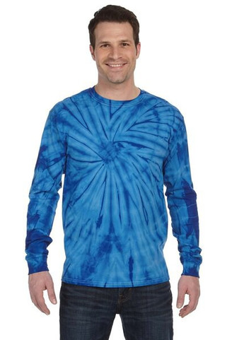 Tie-Dye CD2000 - Adult 5.4 oz. 100% Cotton Long-Sleeve T-Shirt