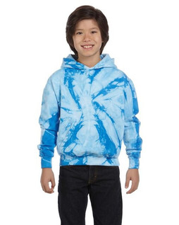 Tie-Dye CD877Y - Youth 8.5 oz. Tie-Dyed Pullover Hooded Sweatshirt