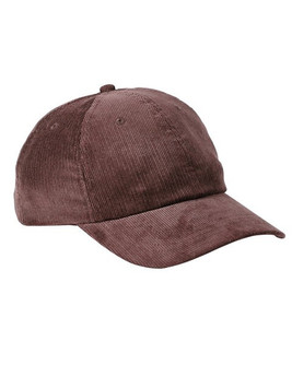 Big Accessories BA703 - Vintage Corduroy Cotton Cap with Brass Buckle